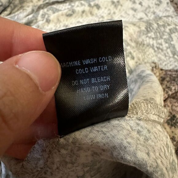 KARLIE Python Tiered Shift Midi Dress w Tassel V-Neck - Picture 11 of 12